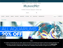Tablet Screenshot of muranonet.com